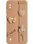 Samsung Galaxy A10 Uyumlu Kılıf Kahverengi Renk 3D Figürlü Darbe Emici Yumuşak Silikon Kapak 4