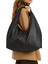 Siyah Salaş Büyük Boy Yumuşak Dokulu Shopper Kol ve Omuz Çantası 1