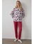 Bordo Best Season Çizgili Termal Etkisi Pijama Altı 3