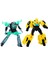 Transformers Earthspark Siber Birleşim Seti Bumblebee ve Mo Malto Aksiyon Figürleri 2