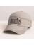 Isme Özel Nakışlı Krem Mikro Kumaş Ayarlanabilir Unisex Tenis Şapkası 5