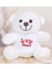 Özgüner Oyuncak 20-25 cm Tişörtlü Pelüş Ayıcık, 20 Cm, Yumuşak Ayıcık, Sevgiliye Hediye,ayı,peluş Ayıcık,plush Toys,oturan Ayı,ofis Hediyesi,renkli Ayıcık,iyi Ki Varsın,tişörtlü,ayıcık (Beyaz Ayıcık) 1