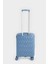 Unisex Sert Kapaklı Çekçekli Küçük Boy Valiz E7081AXNS 10
