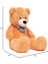 Papyonlu Sevimli Peluş Şaşkın Ayı 80 cm - Sevgiliye Özel Hediye Kahverengi 3