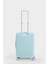 Unisex Sert Kapaklı Çekçekli Küçük Boy Valiz E7080AXNS 9