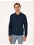 Erkek Lacivert Slim Fit Sweatshirt 50311678-VR033 1
