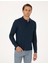 Erkek Lacivert Slim Fit Sweatshirt 50311678-VR033 3
