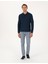 Erkek Lacivert Slim Fit Sweatshirt 50311678-VR033 4
