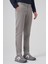 Erkek Gri Pamuk Trend Slim Fit Chino Pantolon 2