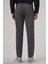 Erkek Füme Pamuk Trend Slim Fit Chino Pantolon 5