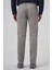 Erkek Gri Pamuk Trend Slim Fit Chino Pantolon 5