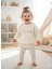 Laura Baby Çiçek Desenli Kız Bebek Çocuk Alt Üst Taytlı Takım 2