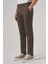 Erkek Haki Pamuk Trend Slim Fit Chino Pantolon 2