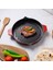 Duo Cast Bombe Grill Tava Kırmızı 30 cm 1