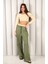 Kadın Yeşil Oversize Eşofman Altı | Msc 2618ALT 3