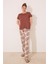 Kısa Kollu Önü Çapraz Detaylı Pijama Üstü 3