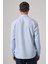 Erkek A. Mavi Polyester Trend Desenli Dynamic Fit Italyan Yaka Gömlek 5