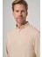 Erkek Bej Trend Polo Yaka Rayon Sweatshirt 3