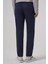 Erkek Lacivert Pamuk Trend Slim Fit Chino Pantolon 5