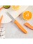 Daily Tırtıklı Meyve Bıçağı Turuncu 9 cm 1