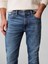 Erkek Slim Taper Mavi Jean 2
