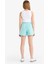Kız Çocuk Beli Lastikli Baskılı Şort 15