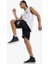 Hızlı Kuruyan Standart Fit Sporcu Kısa Paça Ağır Kumaş Şort C1840AX25HS 11