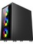 Ontech - 1st Player Ar7-G Siyah 750W 80+ Sılver Atx 3.1 Argb 4X12CM Fan Temperli Cam USB 3.0 Atx Kasa 5