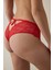 Kırmızı Tassel Detailed Cheeky Hipster Külot 2