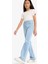 Kız Çocuk Flare Fit İspanyol Paça Jean Pantolon 14