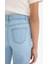 Kız Çocuk Flare Fit İspanyol Paça Jean Pantolon 16