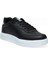 Dark Step 158-26 Cilt Deri Anatomik Sneaker 36-40 Siyah-Beyaz 1
