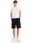 %100 Pamuk Regular Kargo Cepli Bermuda Şort E1708AX25SM 6