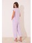 Mor Pijama Takımı 5
