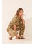 Kadın Hardal Desenli Pijama Takımı 6