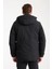 Erkek Siyah Çıkarılabilir Kapüşonlu Spor Mont 6