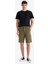 %100 Pamuk Regular Kargo Cepli Bermuda Şort 6