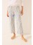 Kadın Çok Renkli Desenli Pijama Altı 1