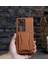 Xiaomi Note 13 Pro 5g Uyumlu Kahverengi Standlı Kartlıklı Suni Deri Kılıf 1