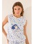 Malfada Baskılı Kolsuz Şortlu Pijama Takımı 4