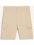 %100 Pamuk Regular Kargo Cepli Bermuda Şort 17