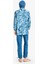 Regular Fit Su İtici 3'lü Desenli Burkini Tesettür Mayo Takım E7996AX25HS 19