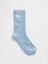 Kadın Mavi Cashsoft Gap Logo Çorap 1