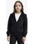 Kız Çocuk Basic Düz Kapüşonlu Okul Fermuarlı Sweatshirt 15