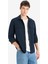Regular Fit Çift Cepli Twill Uzun Kollu Gömlek E7689AX25SP 15