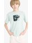 Erkek Çocuk Bisiklet Yaka Baskılı Kısa Kollu Tişört 10