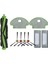 Irobot Roomba Combo 111 / 113 R113840 Elektrikli Süpürge Yedek Parçaları Için 9 Adet Ana Fırça Yan Fırça Hepa Filtre Paspas Bezi (Yurt Dışından) 2