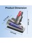 Dyson V12 Detect Slim/ V10 Digital Slim/ SV18/ SV20 Elektrikli Süpürge Parçaları Için Mini Motorlu Fırça Başlığı (Yurt Dışından) 3