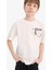 Erkek Çocuk Bisiklet Yaka Baskılı Kısa Kollu Tişört 9