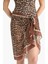 Regular Fit Leopar Desenli Şifon Pareo-Fall in Love E8218AX25HS 8